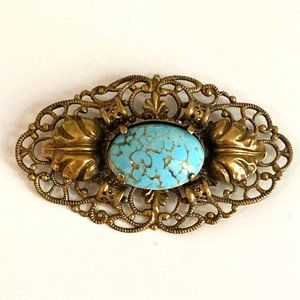 Antique Eastern European brooch